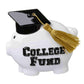Personalized 2023 Graduation Ornament - Class of 2023 Ornament - Senior 2023 Ornament - College Fund Ornament - College Fund Piggy Bank