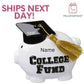 Personalized 2023 Graduation Ornament - Class of 2023 Ornament - Senior 2023 Ornament - College Fund Ornament - College Fund Piggy Bank