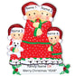 Pajama Family Christmas Ornament Personalized 2023 - Family Christmas Ornament - Family of 3 4 5 6  Christmas Ornament,Christmas Ornament