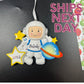 Astronaut Personalized Christmas Ornament,Astronaut Ornament,Astronaut Baby Ornaments,Astronaut Christmas Ornament, Christmas gift for Kids
