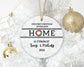 Personalized New Home Ornament 2023 - New Home Christmas Ornament - Wreath New House Ornament First Christmas Ornament  New House Ornament