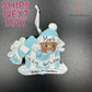 African American Baby Girl Christmas Ornament,African American Girl First Christmas,African American Boy First Christmas,Christmas Ornament