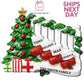 Personalized Stocking Family Ornament Ornament for Christmas Family of 2 3 4 5 6 7 8 9 - Family of 9 Ornaments- Cat and Dog Ornament 2023