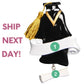 Graduation Christmas Ornament 2022, Grad Gown Personalized Ornament, Law Diploma Cap, Tassel PHD College - High School Student Graduate Gift