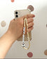 Custom Phone charm,custom name beaded phone charm,phone chain, heishi bead custom phone accessories,custom 90’s style phone charm,