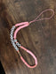 Custom Phone charm,custom name beaded phone charm,phone chain, heishi bead custom phone accessories,custom 90’s style phone charm,