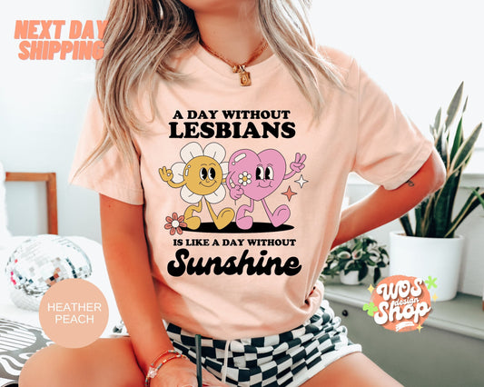 A Day Without Lesbians is Like A Day Without Sunshine Shirt
