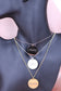 Custom Name Necklace Personalized Jewelry Custom Initials Necklace Disc Necklace Name Necklace Personalized Name Necklace