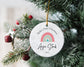 Baby's First Christmas Ornament-Personalized First Christmas Baby Ornament Custom Baby Name Christmas Ornament-2023 Baby First Christmas