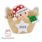 Personalized Baby's 1st Christmas Ornament 2023, Baby's 2nd Christmas Ornament, Custom Newborn for New Mom Baby Shower Customized Gift