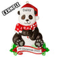 Personalized Panda Kids Christmas Ornament