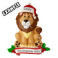 Personalized Lion Kids Christmas Ornament