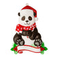 Personalized Panda Kids Christmas Ornament