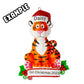 Personalized Tiger Kids Christmas Ornament
