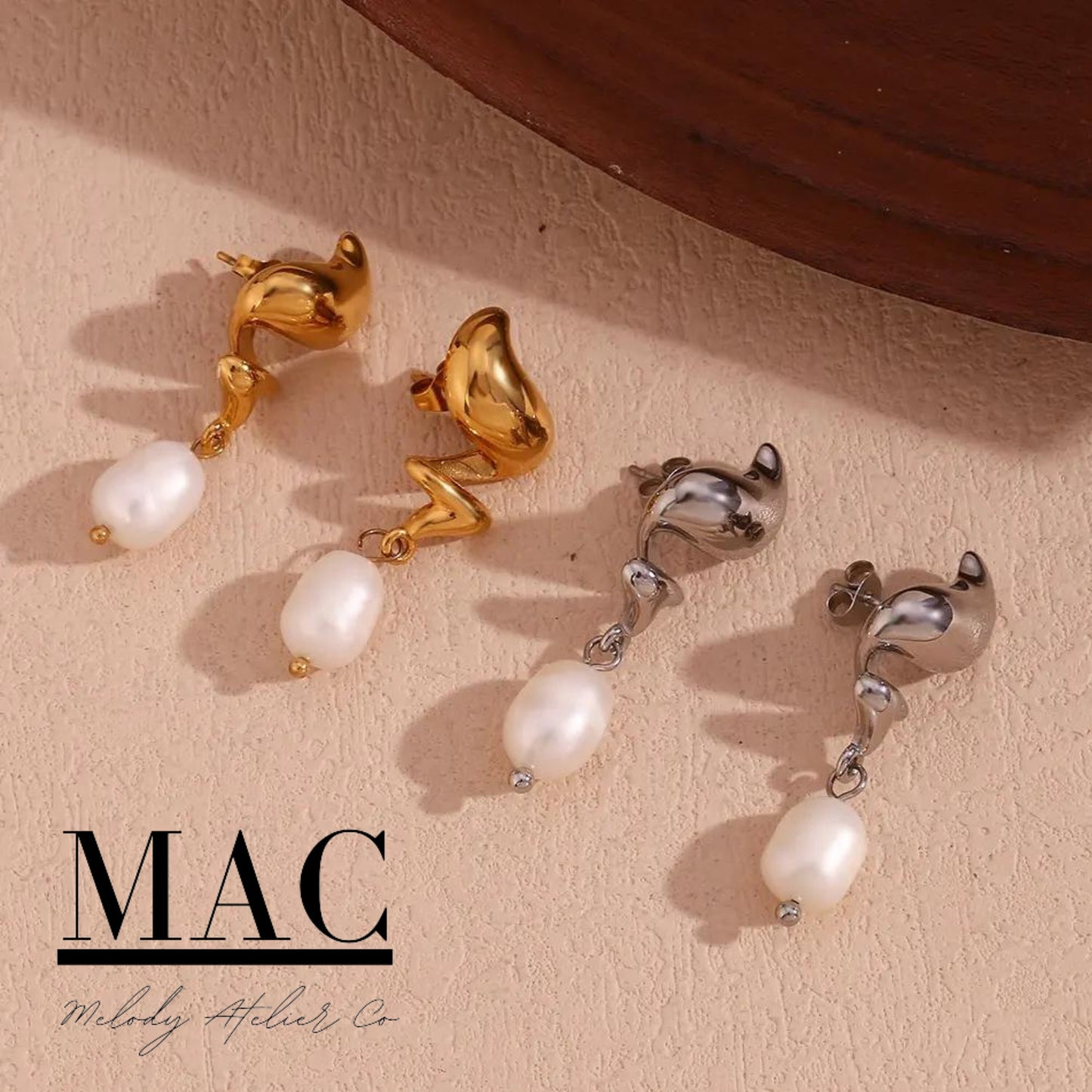 Pearl Earrings Gold Plated Pearl Jewelry Pearl Stud Earrings Pearl Bride Earrings Silver Pearl Earrings
