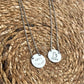 Custom Disc Necklace, Personalized Name Necklace, Kids Name Necklace, Dainty Coin Necklace, Engraved name Necklace, Personalized Gift, Gifts