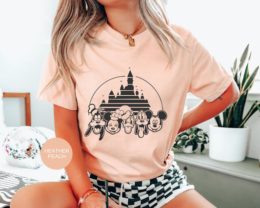 Mickey and Friends Magical Shirt, Magical Castle Shirt, Castle Shirt, Disney Castle Shirt, Disneyland Shirt, Mickey and Minnie Shirt