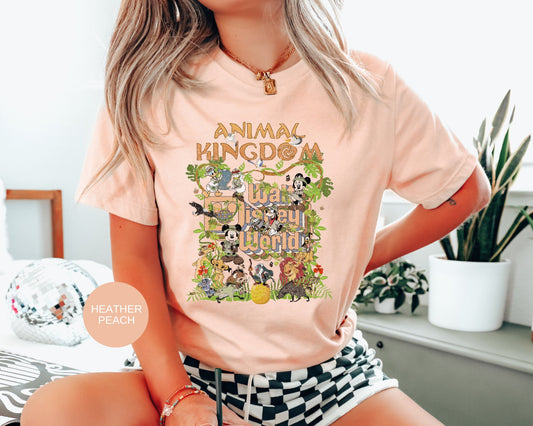 Mickey and Friends Safari Shirt,Disney Animal Kingdom Shirts,Animal Kingdom Family Matching Shirt,Disney Family Safari Trip Shirt