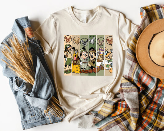 Mickey And Minnie Mouse Animal Kingdom Shirt,Animal Kingdom Safari Shirt,Disney Safari Family Matching Shirts,Disney Safari Trip Shirt