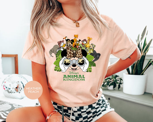 Retro Animal Kingdom Let's Get Wild family shirts,Mickey and Friends Safari Shirt,Disney Safari Group Shirts,Disney Animal Kingdom Shirt