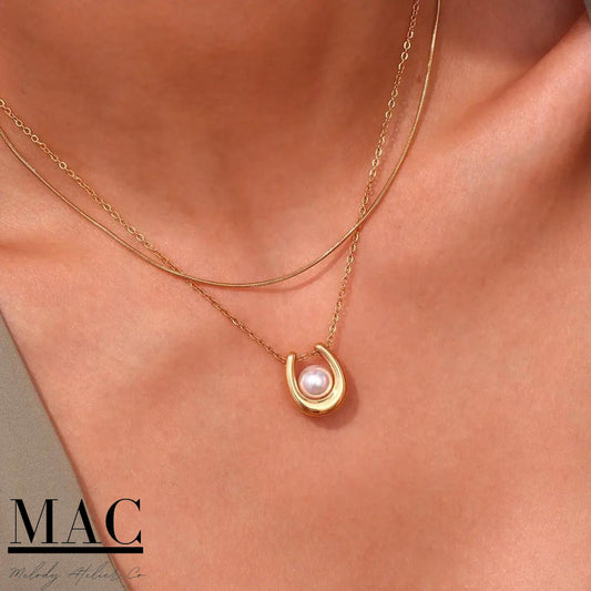 Pearl Necklace,Minimalist Pearl Necklace,Gold necklace, pearl necklace,Bridesmaids Gifts,Sun Pendant Necklace with Mother of Pearl