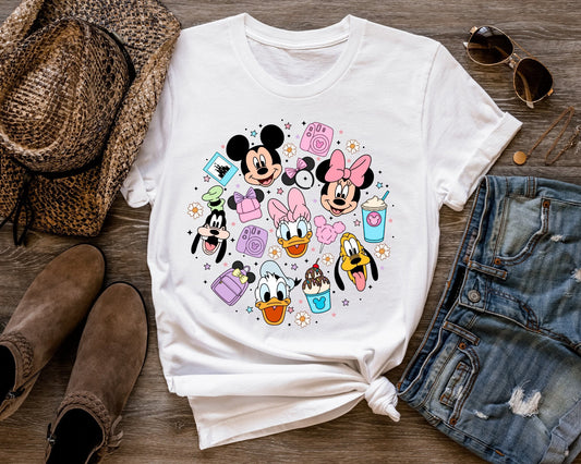 Mickey And Friends Shirts, Mickey And Friends Minnie Donald Daisy Goofy Pluto Shirt, Disneyland Shirt, Disneyworld Shirt