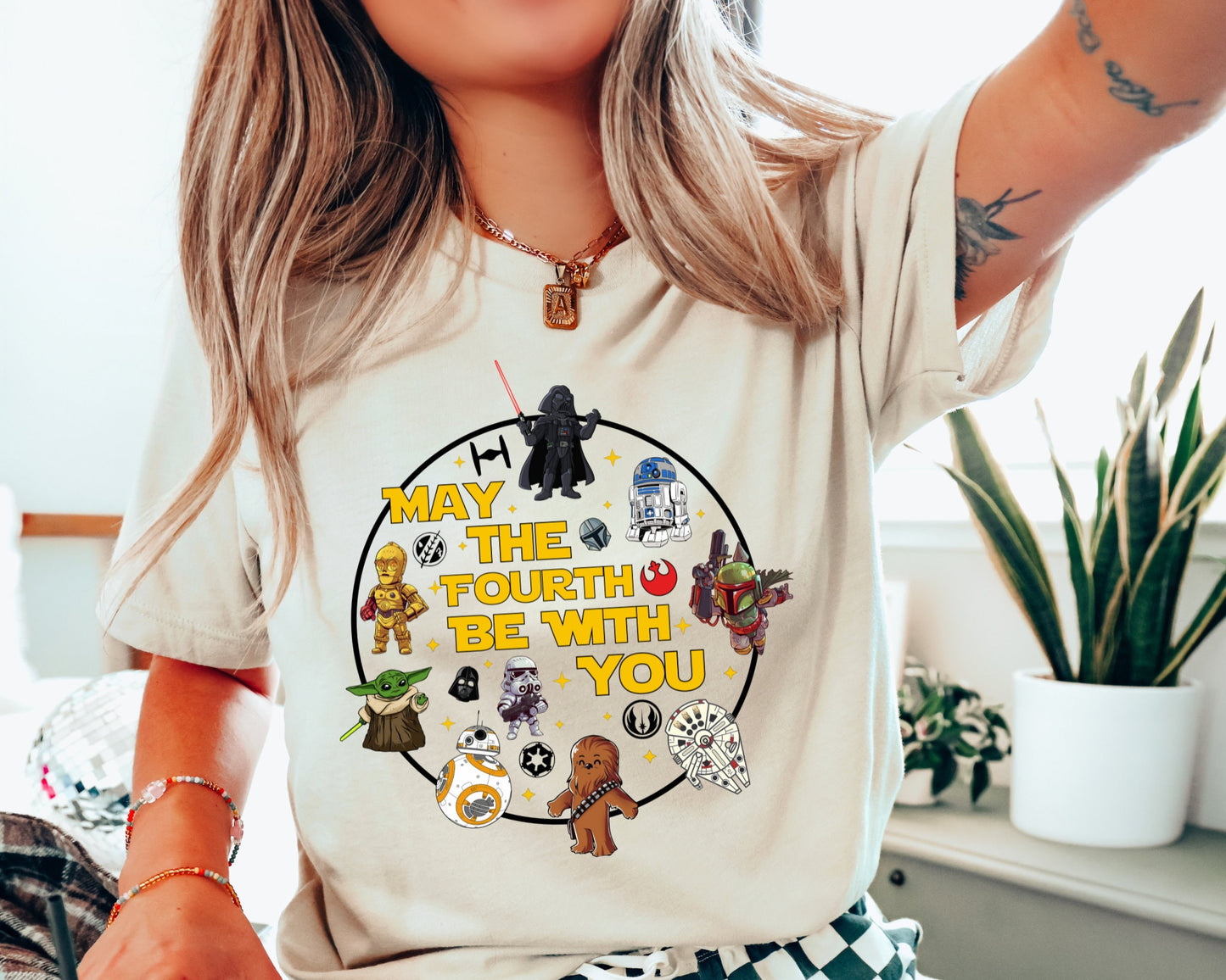 May The 4th Be With You Shirt,Star Wars Shirt, Disney Star Wars Shirt,Vintage Star Wars 4th be with you shirt,May Be The Fourth Shirt,