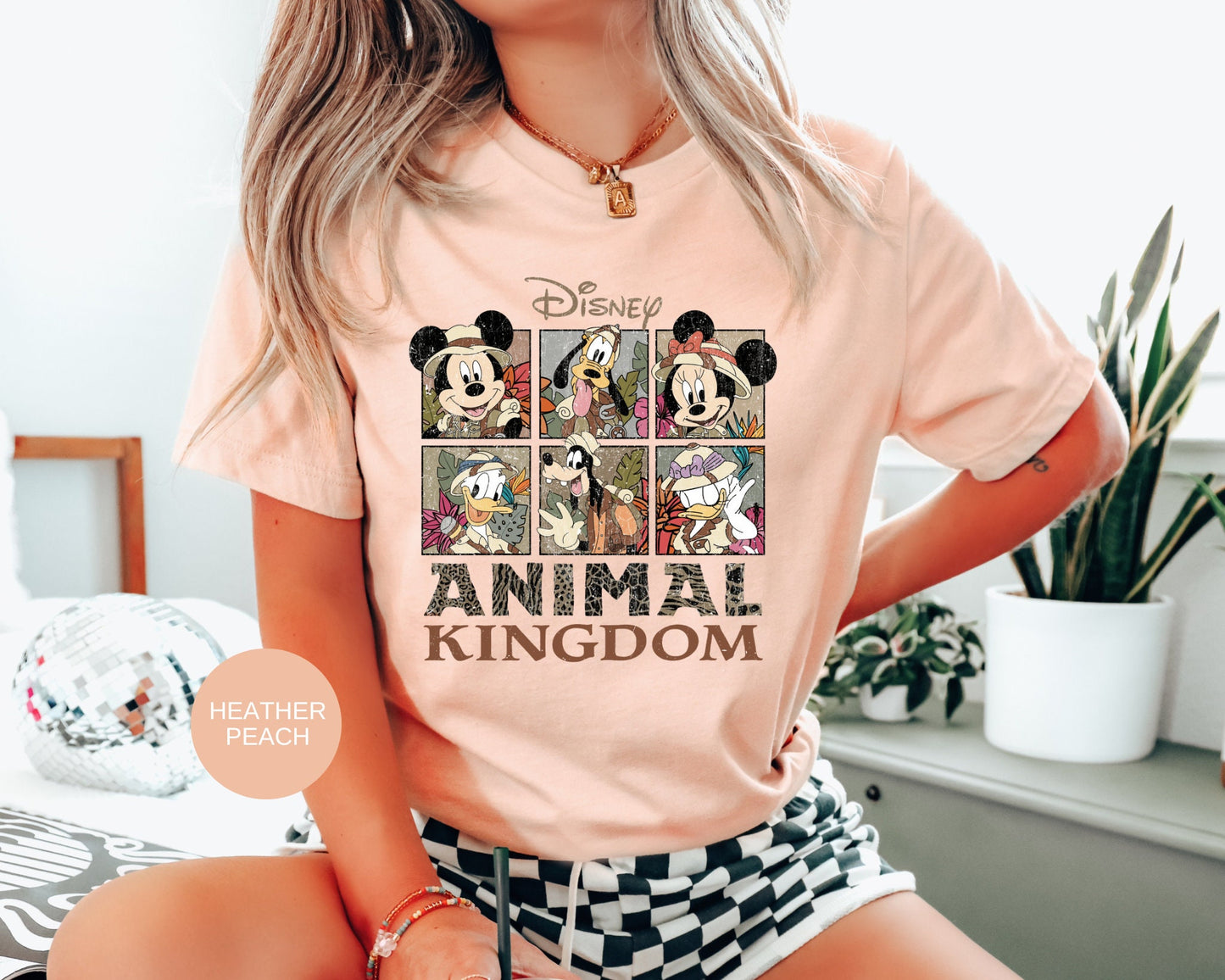 Retro Disney Animal Kingdom Mickey and Friends Shirt,Disney Animal Kingdom Shirt,Disney Trip matching ,Animal Kingdom Family Matching Shirts