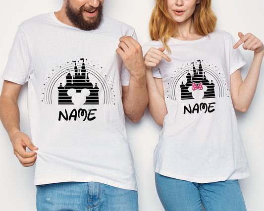 Custom Disney 2024 Family Vacation Shirt,Disney Family Shirt, Disney Vacation Outfit Shirt,Disneyland shirt family personalized