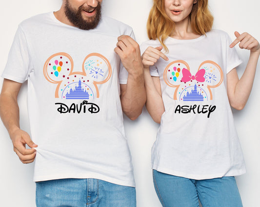 Disney Custom Family Vacation Shirts,Matching Disneyworld Shirt,Disney Couple Shirt,Disney Family Shirt,Disney Clothes 2024,Disney Trip Tee